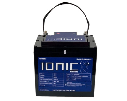 12V 60Ah Ionic Lithium Battery