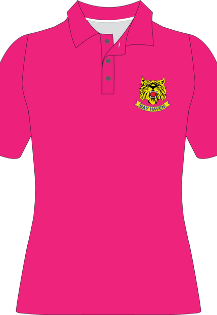 <strong>Bay Haven Charter Academy Performance Polo- Bright Pink </strong>