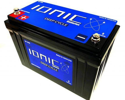 12 Volt 125Ah Ionic Lithium Deep Cycle Battery