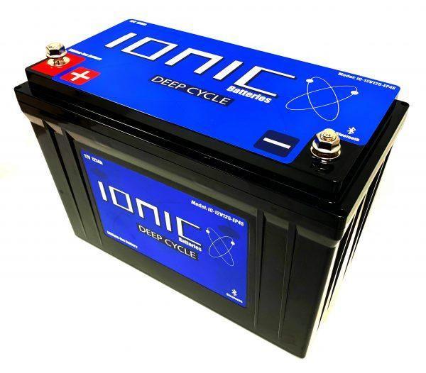 12 Volt 125Ah Ionic Lithium Deep Cycle Battery